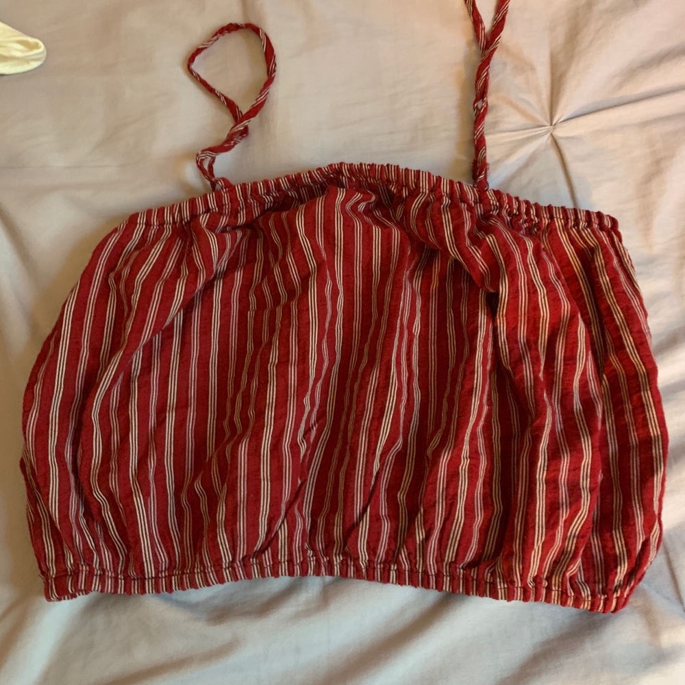 Flowy tube top